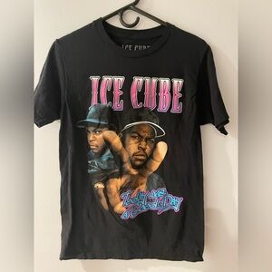 Ice Cube Graphic Tee in Black